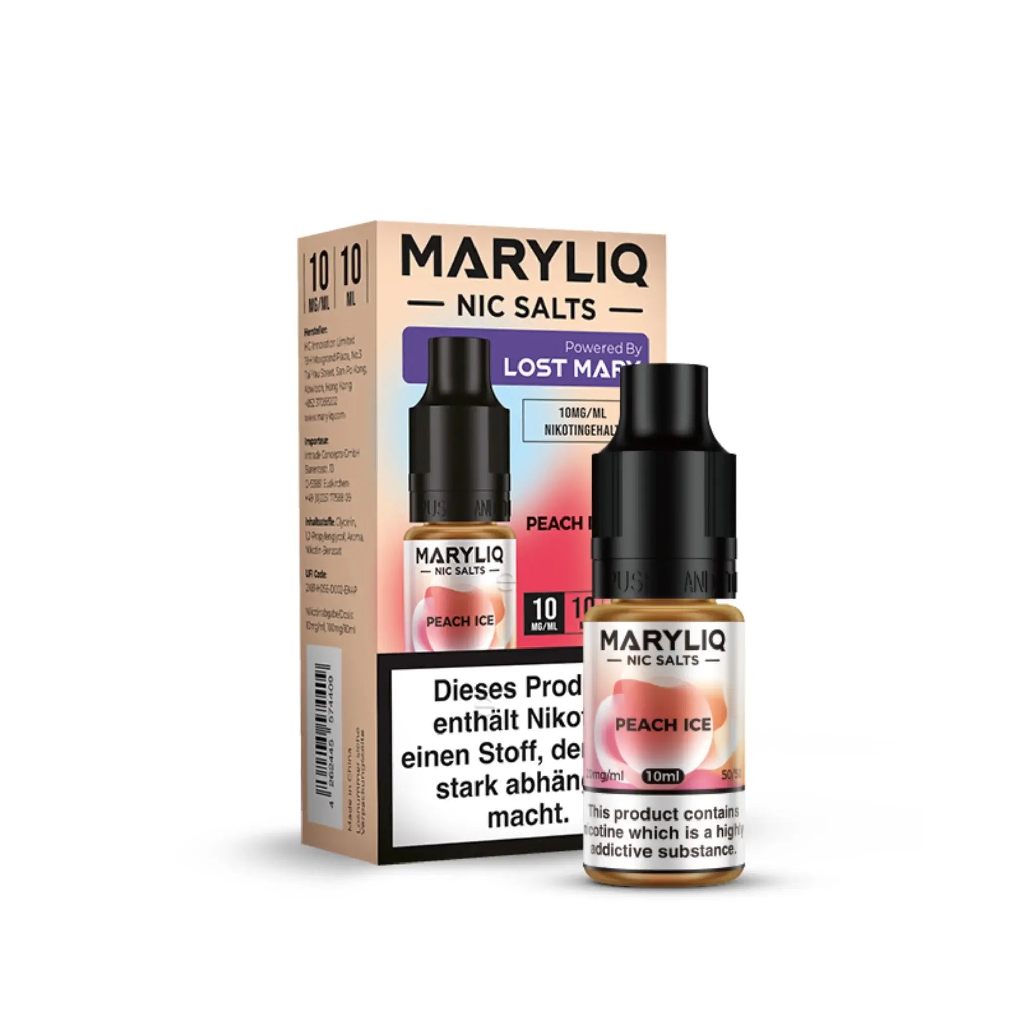 Mein Shop Maryliq 10mg/ml - Peach Ice