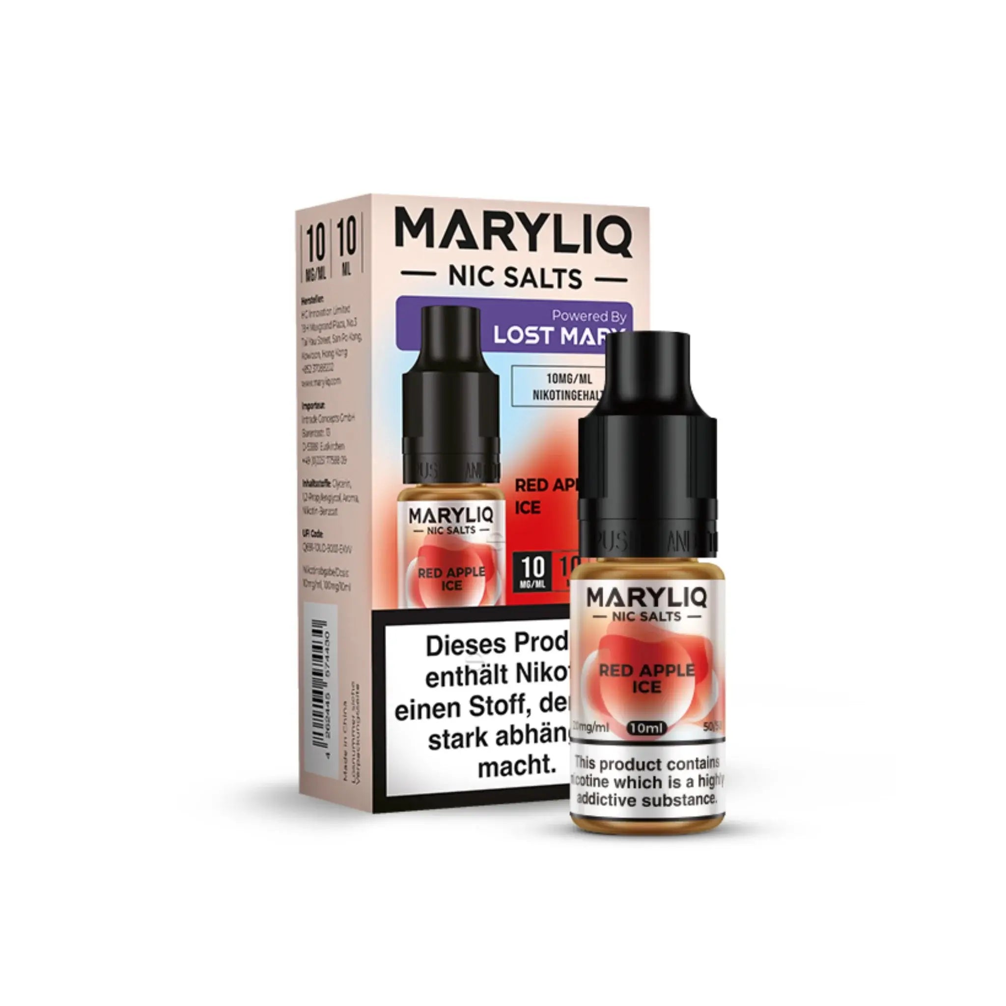 Mein Shop Maryliq 10mg/ml - Red Apple Ice