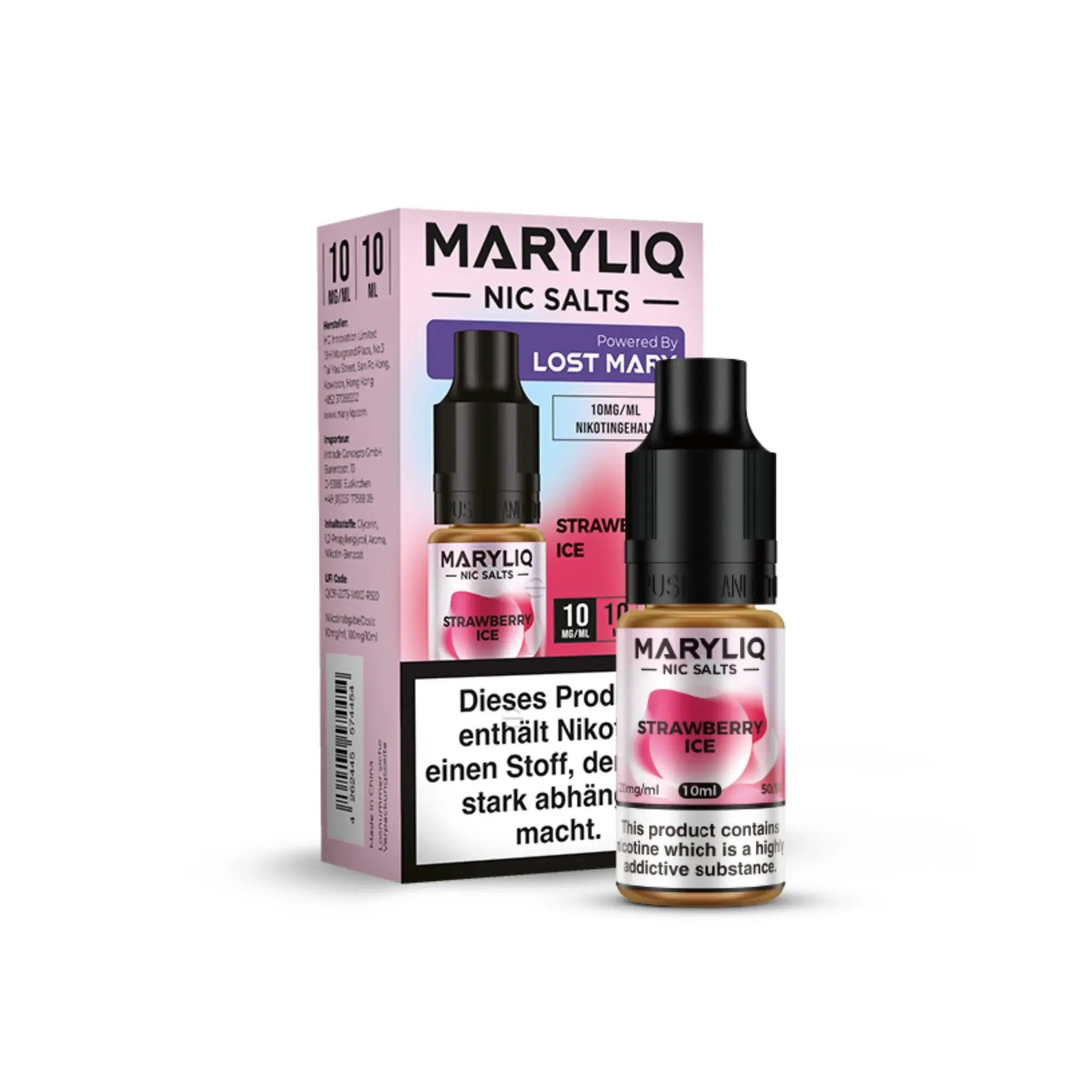 Mein Shop Maryliq 10mg/ml - Strawberry Ice