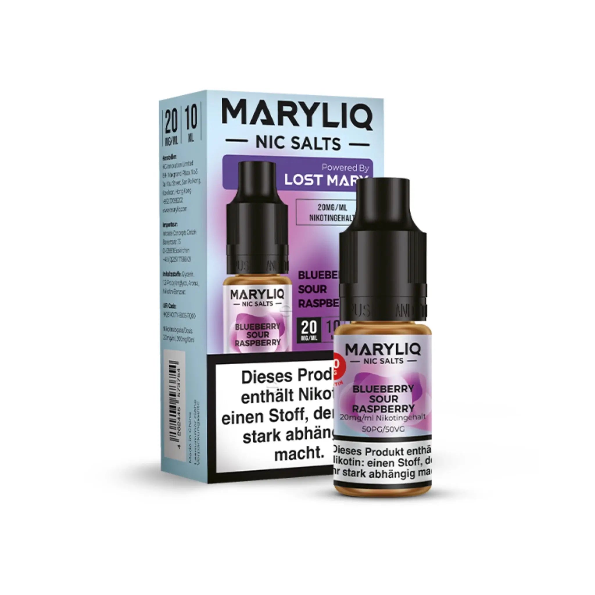 Mein Shop Maryliq 20mg/ml - Blueberry Sour Raspberry