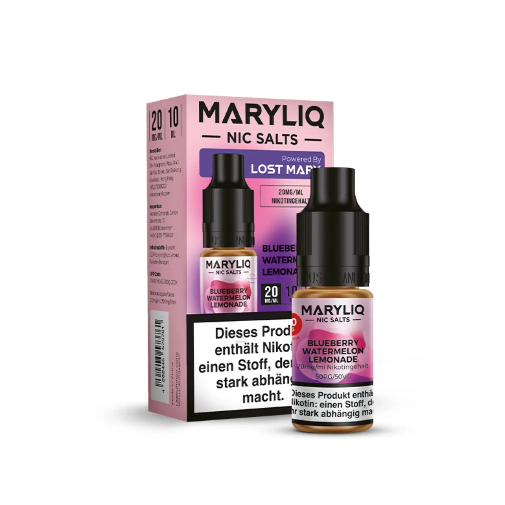 Mein Shop Maryliq 20mg/ml - Blueberry Watermelon Lemonade