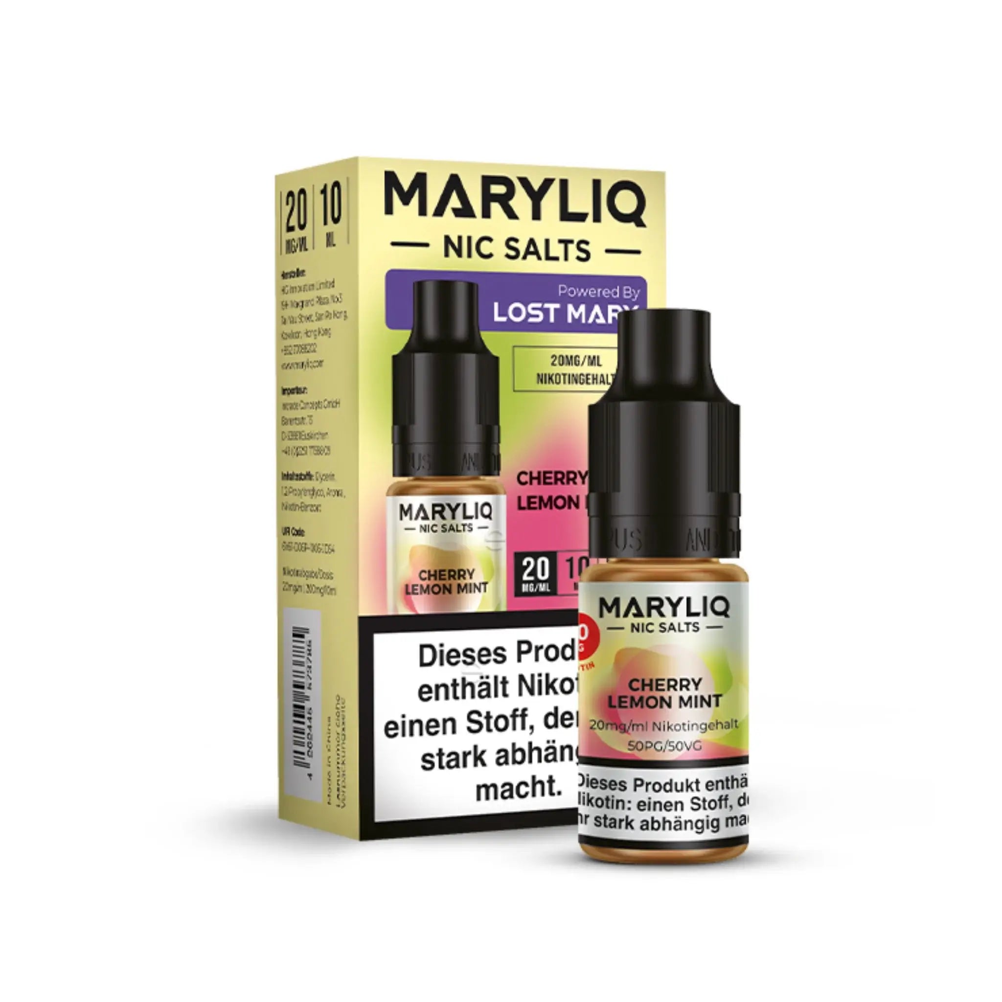 Mein Shop Maryliq 20mg/ml - Cherry Lemon Mint