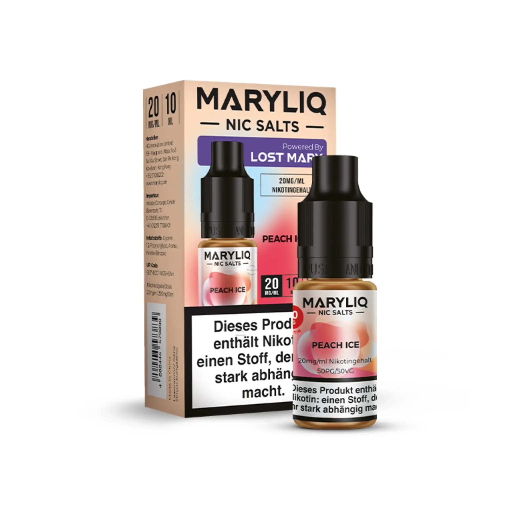 Mein Shop Maryliq 20mg/ml - Peach Ice