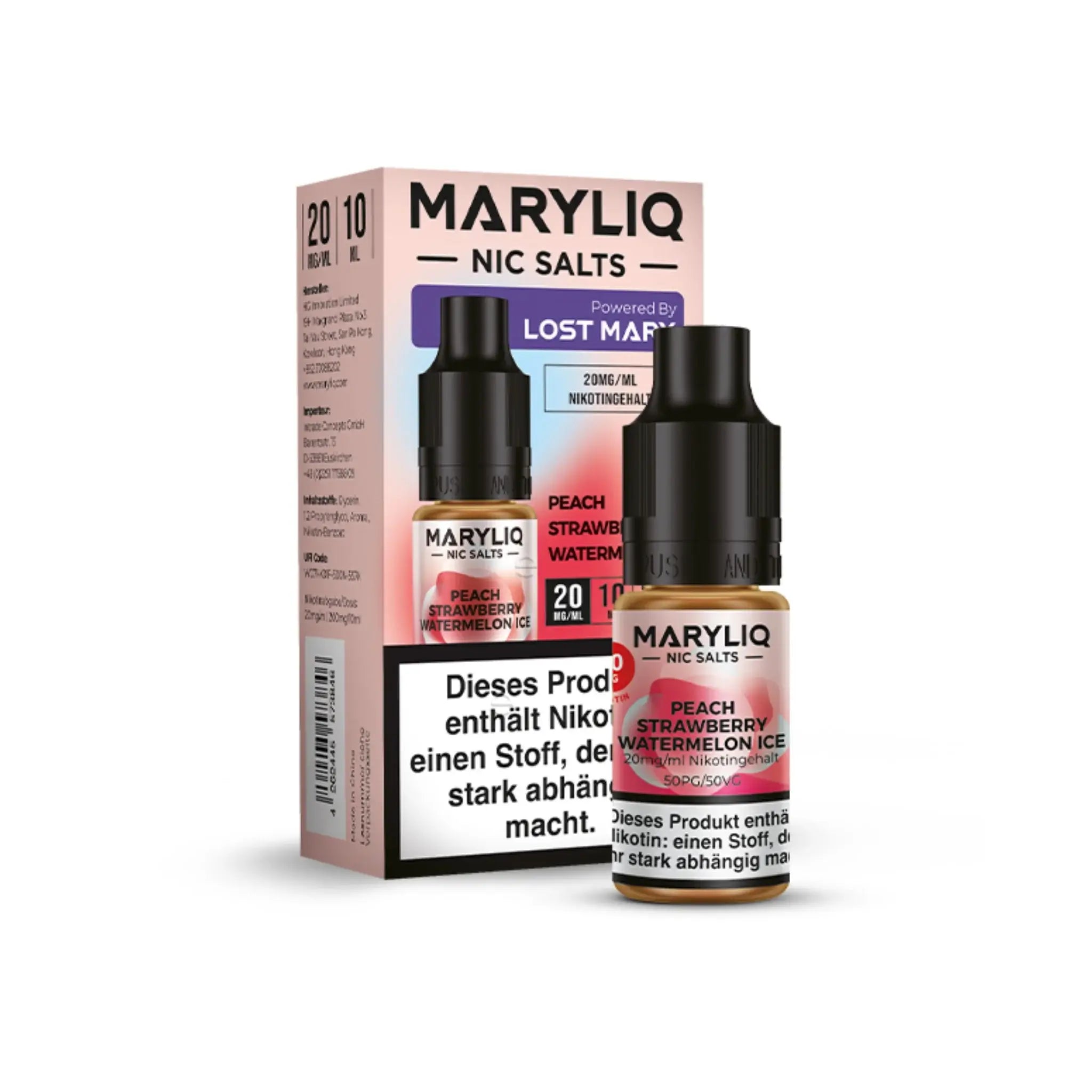 Mein Shop Maryliq 20mg/ml - Peach Strawberry Watermelon