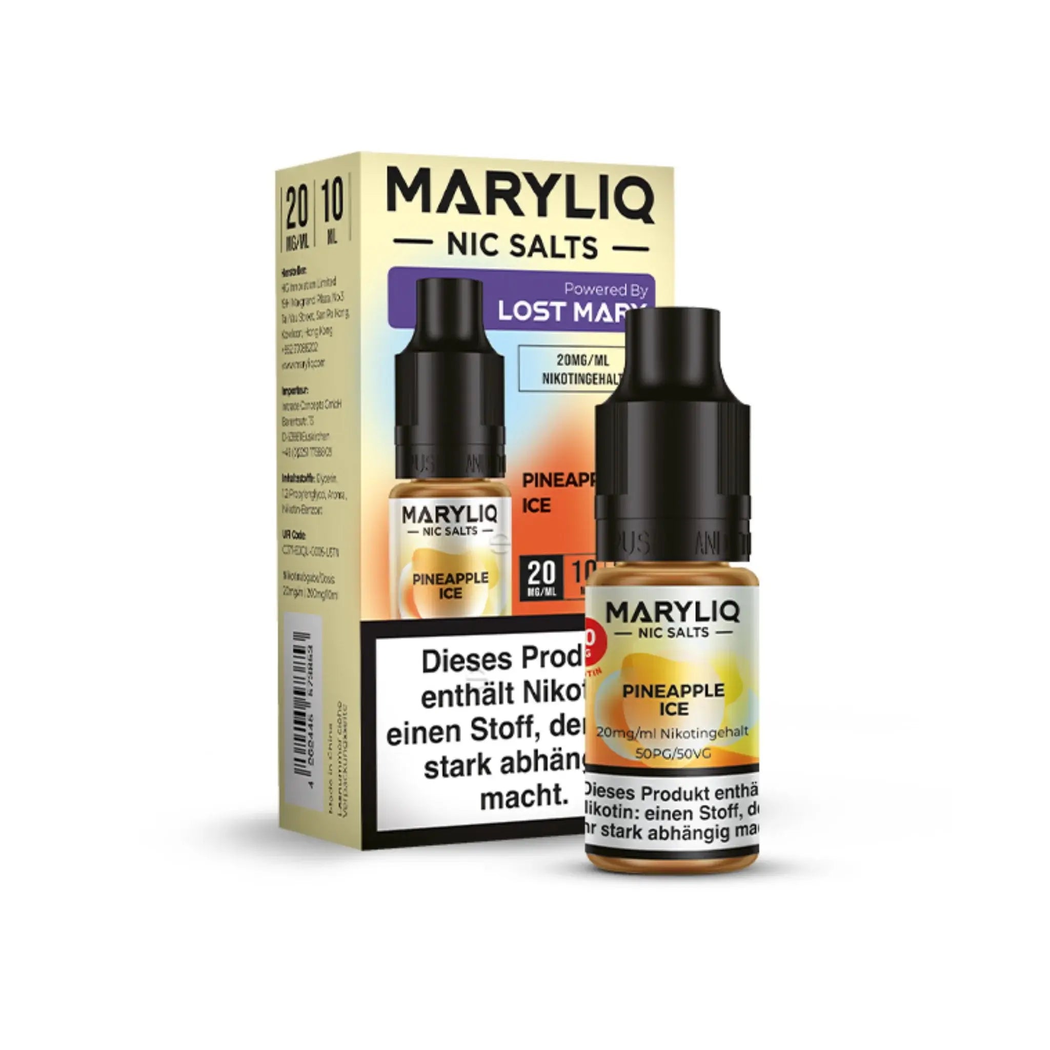 Mein Shop Maryliq 20mg/ml - Pineapple Ice