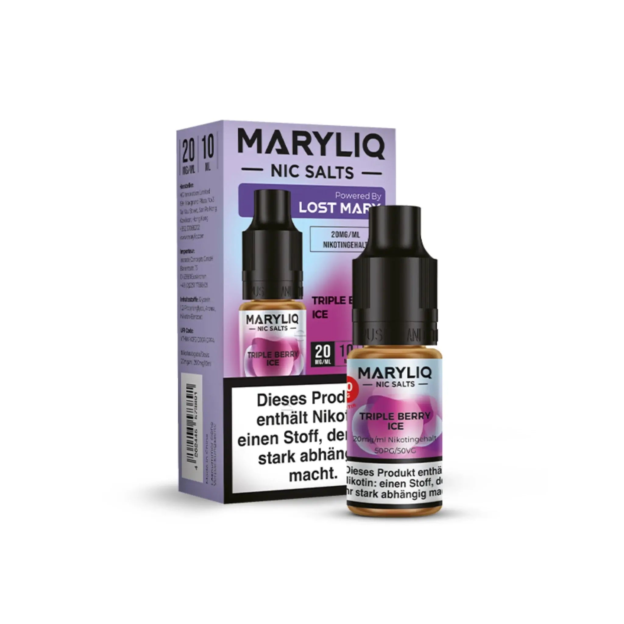 Mein Shop Maryliq 20mg/ml - Triple Berry Ice