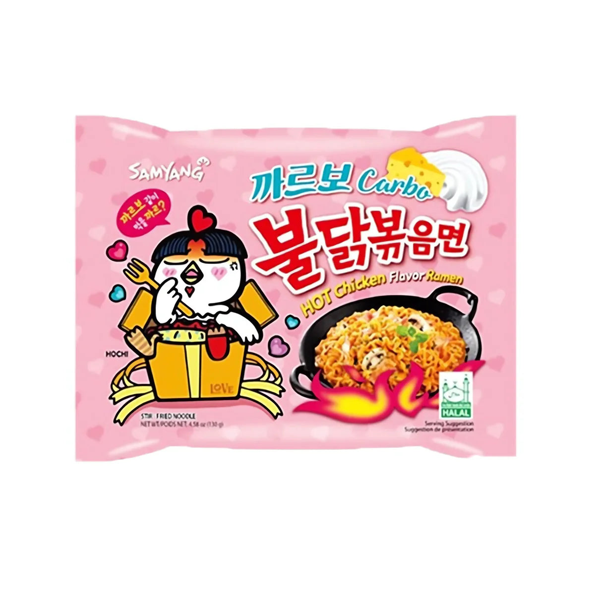 Samyang Buldak Ramen Hot Chicken Carbonara 130g