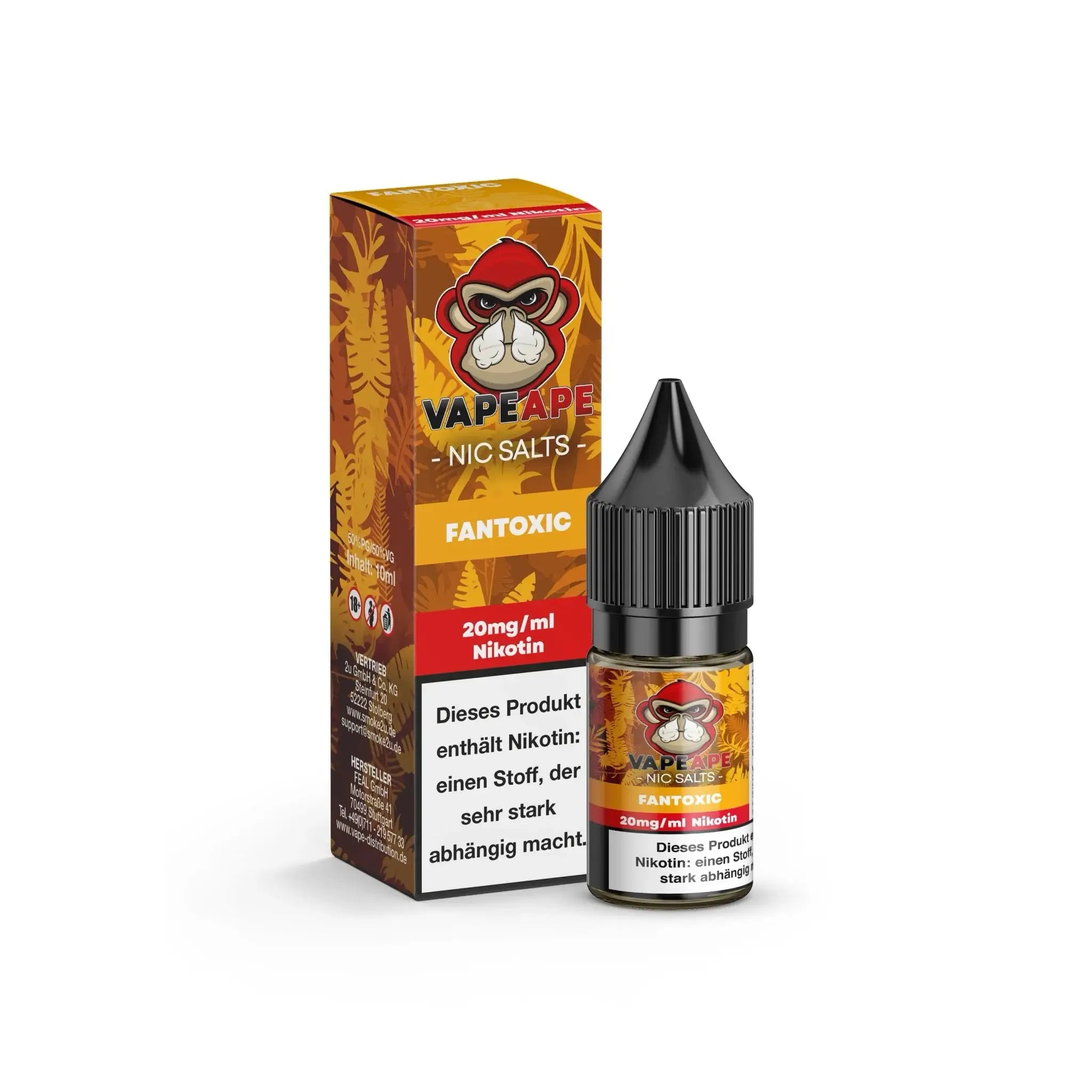 Mein Shop VapeApe Liquid 10ml - Fantoxic 20mg