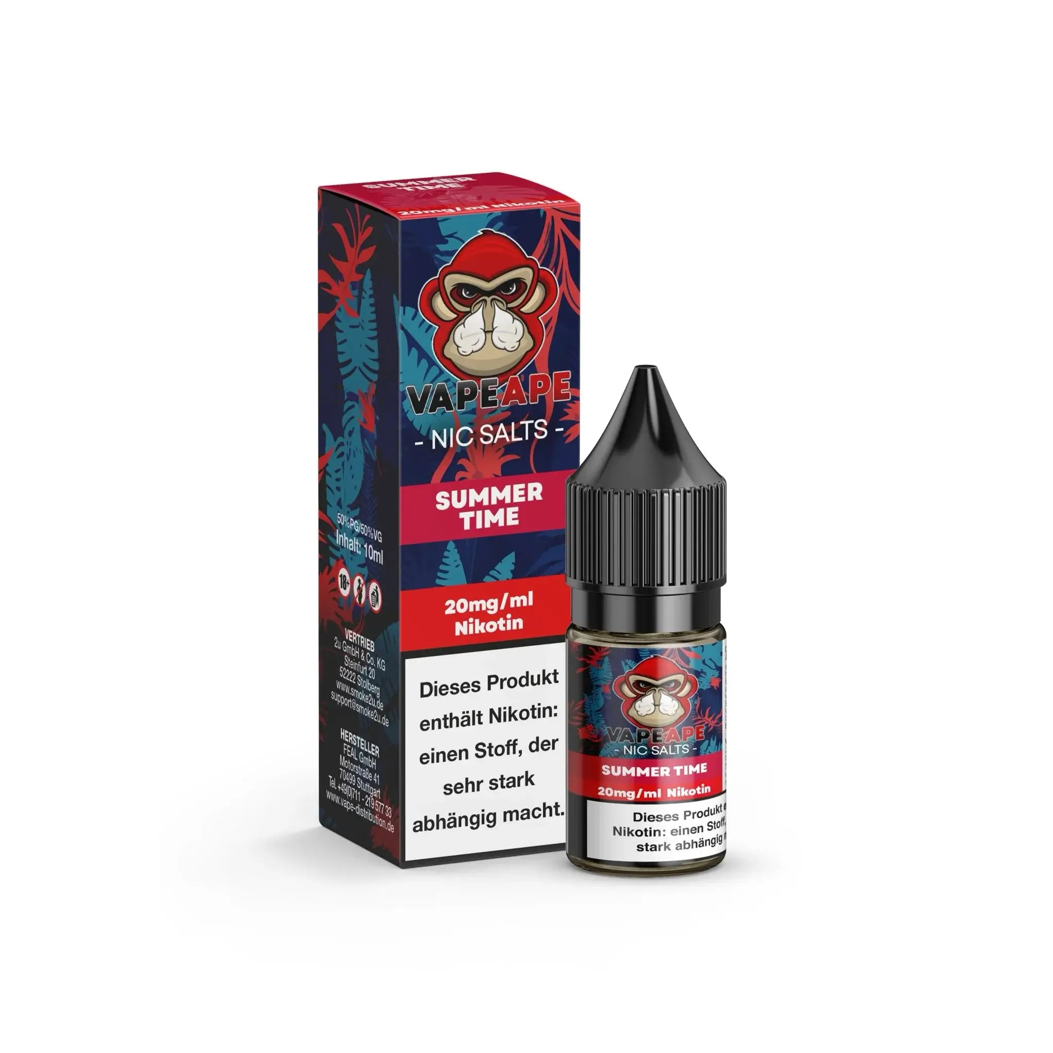 Mein Shop VapeApe Liquid 10ml - Summertime 20mg