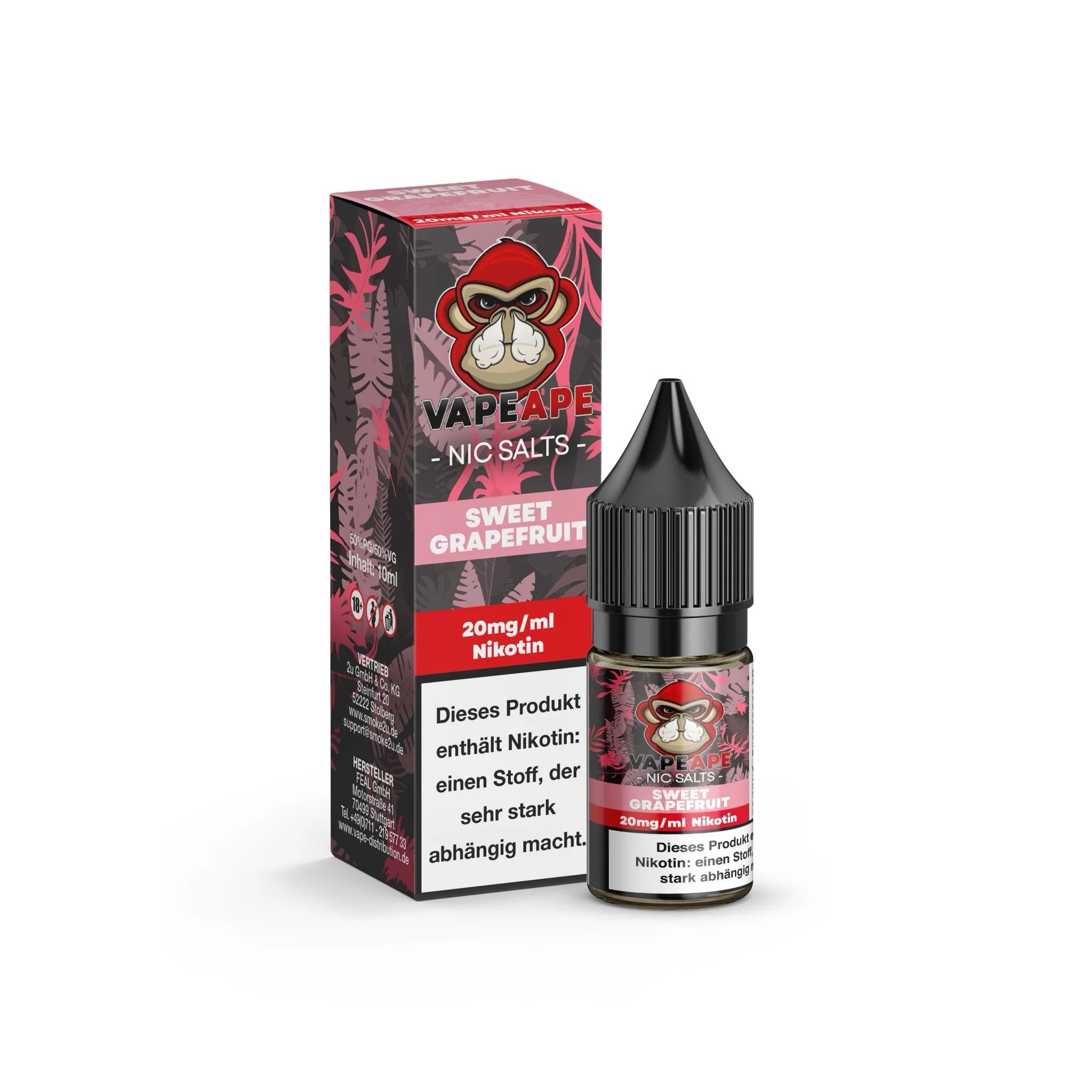 Mein Shop VapeApe Liquid 10ml - Sweet Grapefruit 20mg