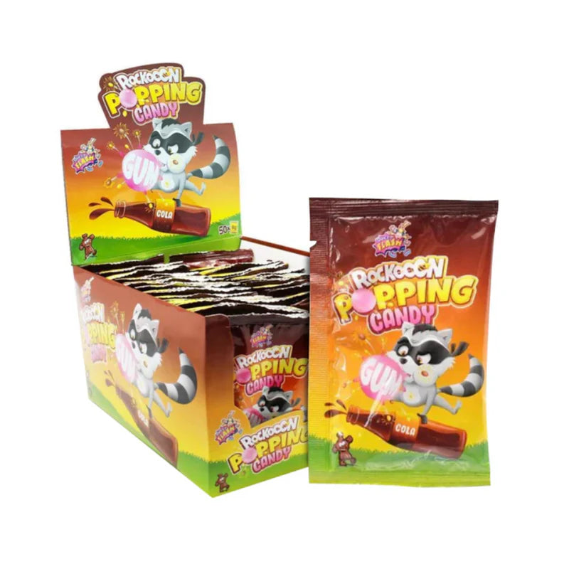 Rockoon Popping Candy Gum - Cola