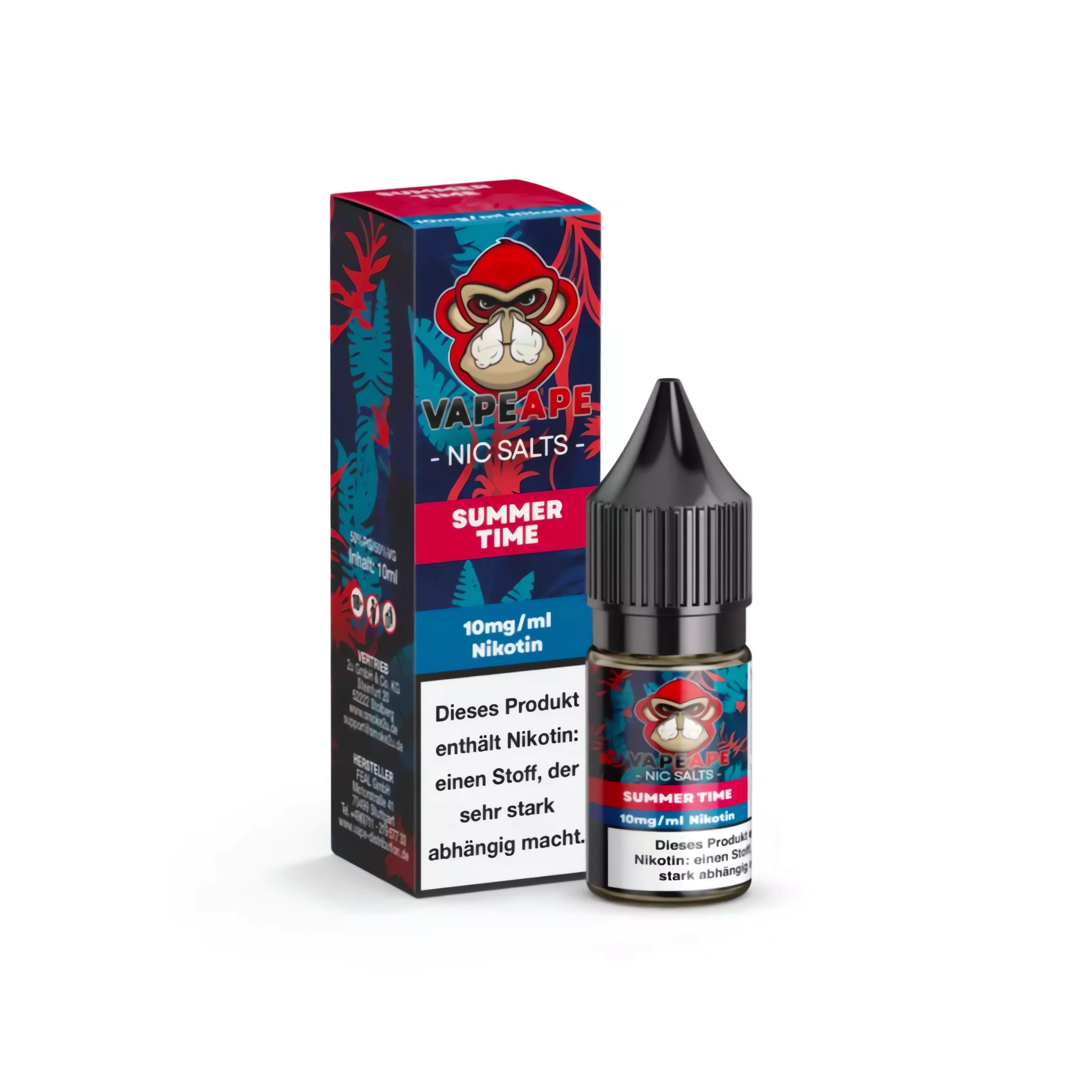 VapeApe Mit Nikotin VapeApe Liquid 10ml - Summertime 10mg